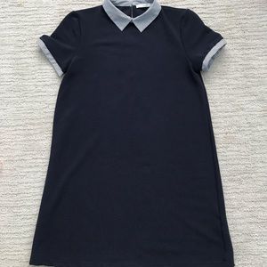 Zara Blue T-shirt Dress